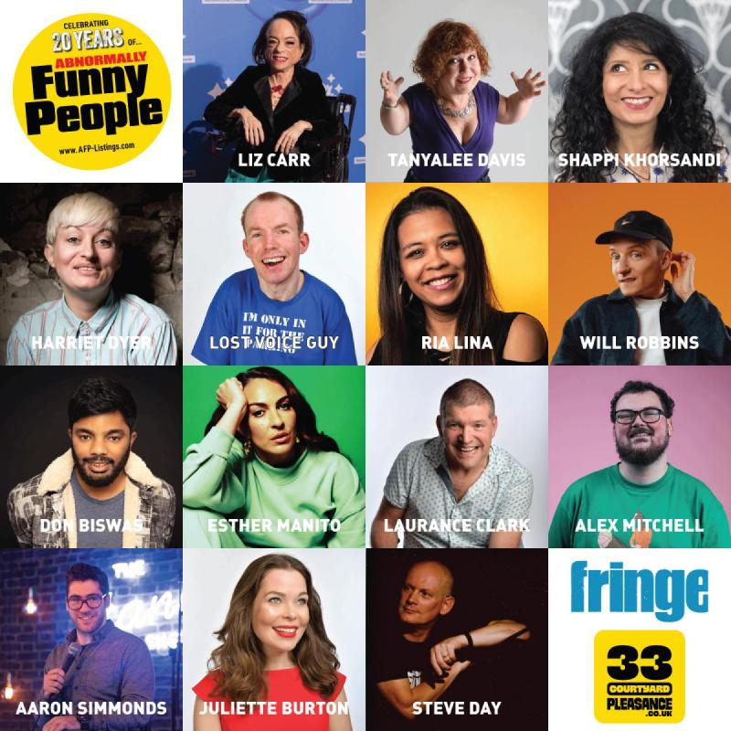 The AFP Edinburgh Fringe performers